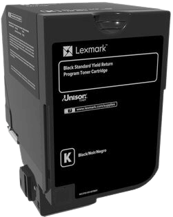 Lexmark 74C2SK0 XL sort original toner 7000 sider