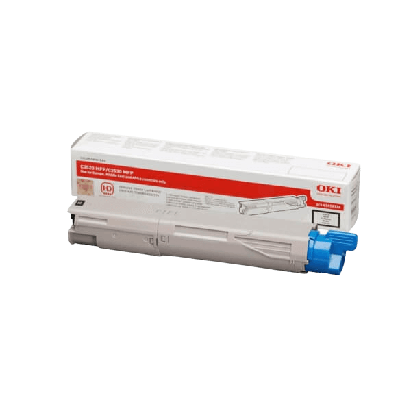 OKI 43459324 sort original toner 2500 sider