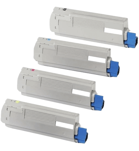 OKI 43865724 4 stk. rabatpakke toner 26000 sider - kompatibel