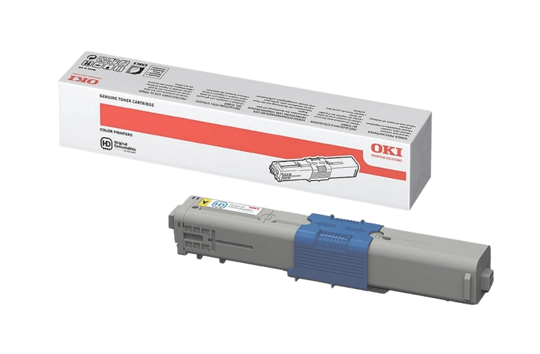 OKI 44469704 gul original toner 2000 sider
