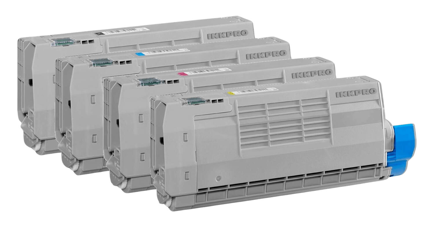 OKI 46507616 4 stk. rabatpakke toner 45500 sider - kompatibel