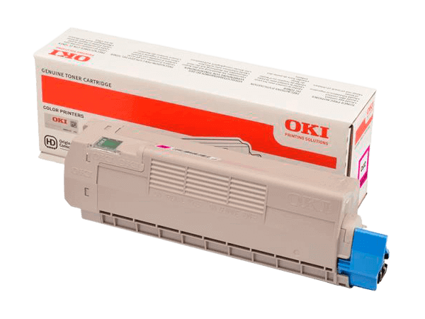 OKI C 612 magenta original toner 6000 sider (46507506)
