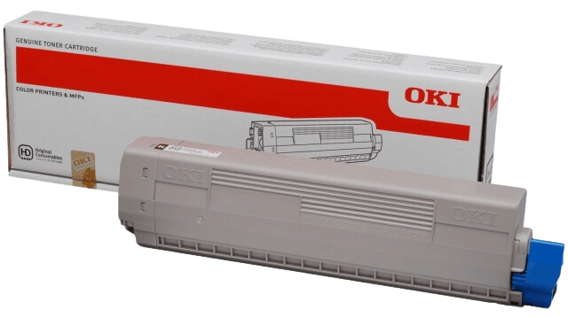 OKI C822 sort original toner 7000 sider (44844616)