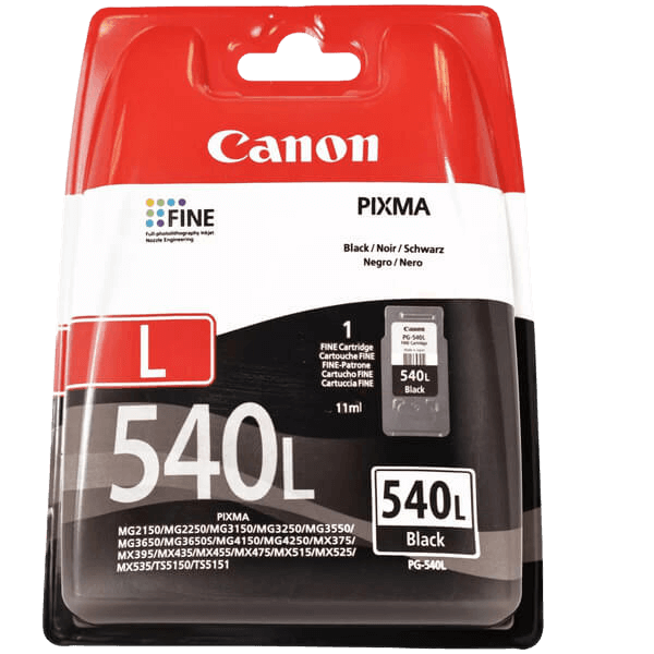 Canon PG-540L sort original blækpatron 11 ml. (5224B001)