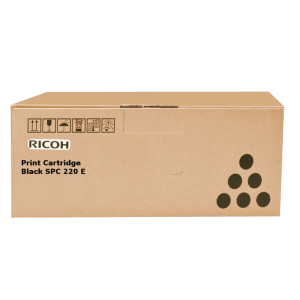 Ricoh TYPE SP C 220 E sort original toner 2000 sider (407642 / 406052)