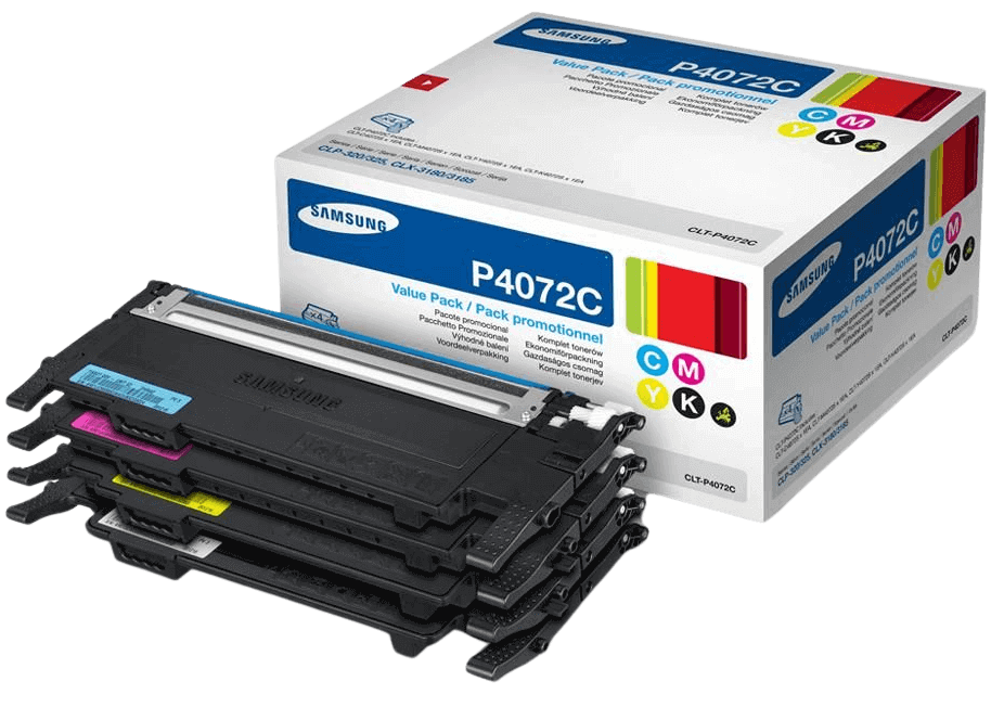 Samsung CLT-P4072C CMYK original multipack 4500 sider (SU382A)