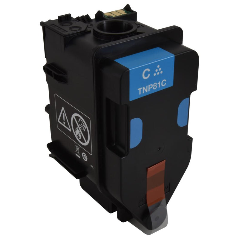 Konica Minolta TNP-81C cyan kompatibel toner 9000 sider (AAJW451)