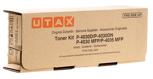 UTAX 4434010010 sort original toner 12500 sider