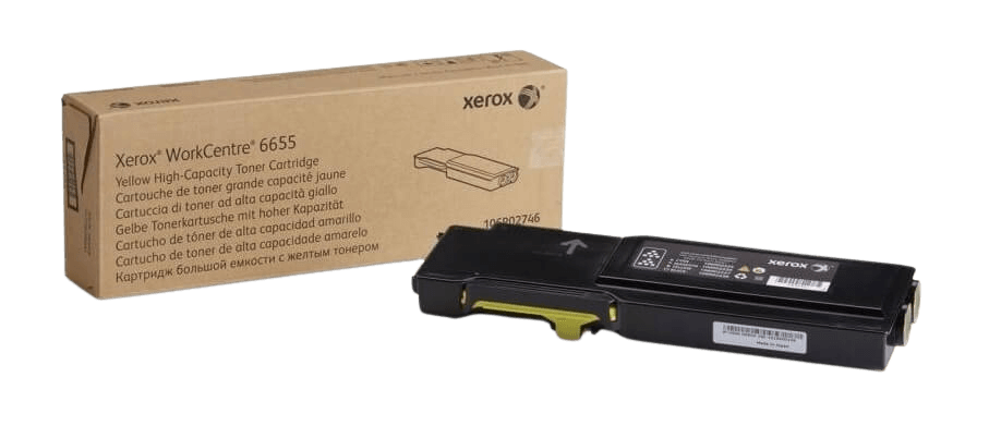 Xerox 106R02746 gul original toner 7500 sider